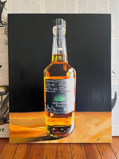 Oil Painting Bottles - Behind the Commissions