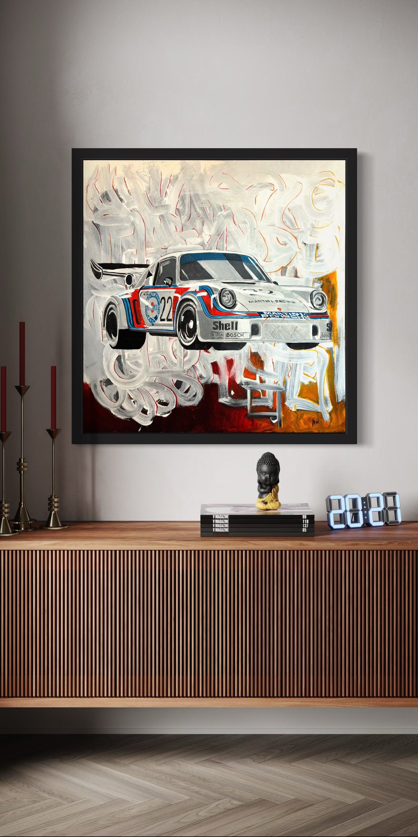 Porsche Martini