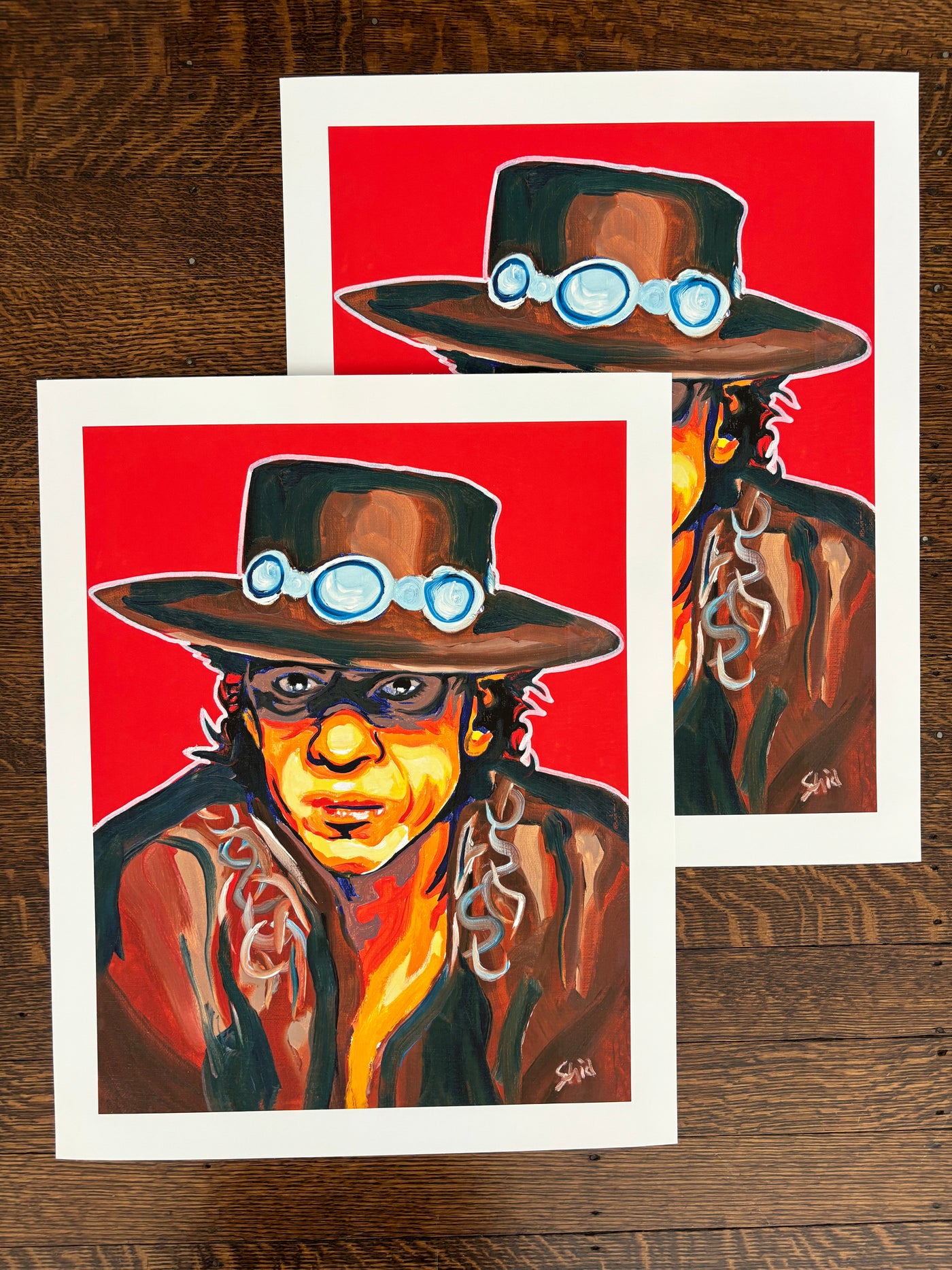 Stevie Ray Vaughn Limited Edition Print