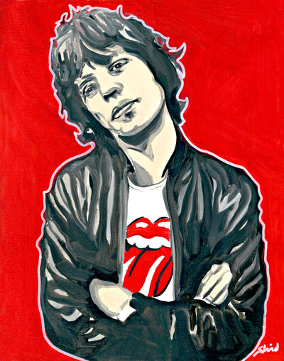Mick Jagger Limited Edition Print