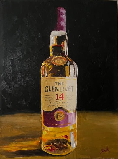 The Glenlivet 14 - Original Oil Painting