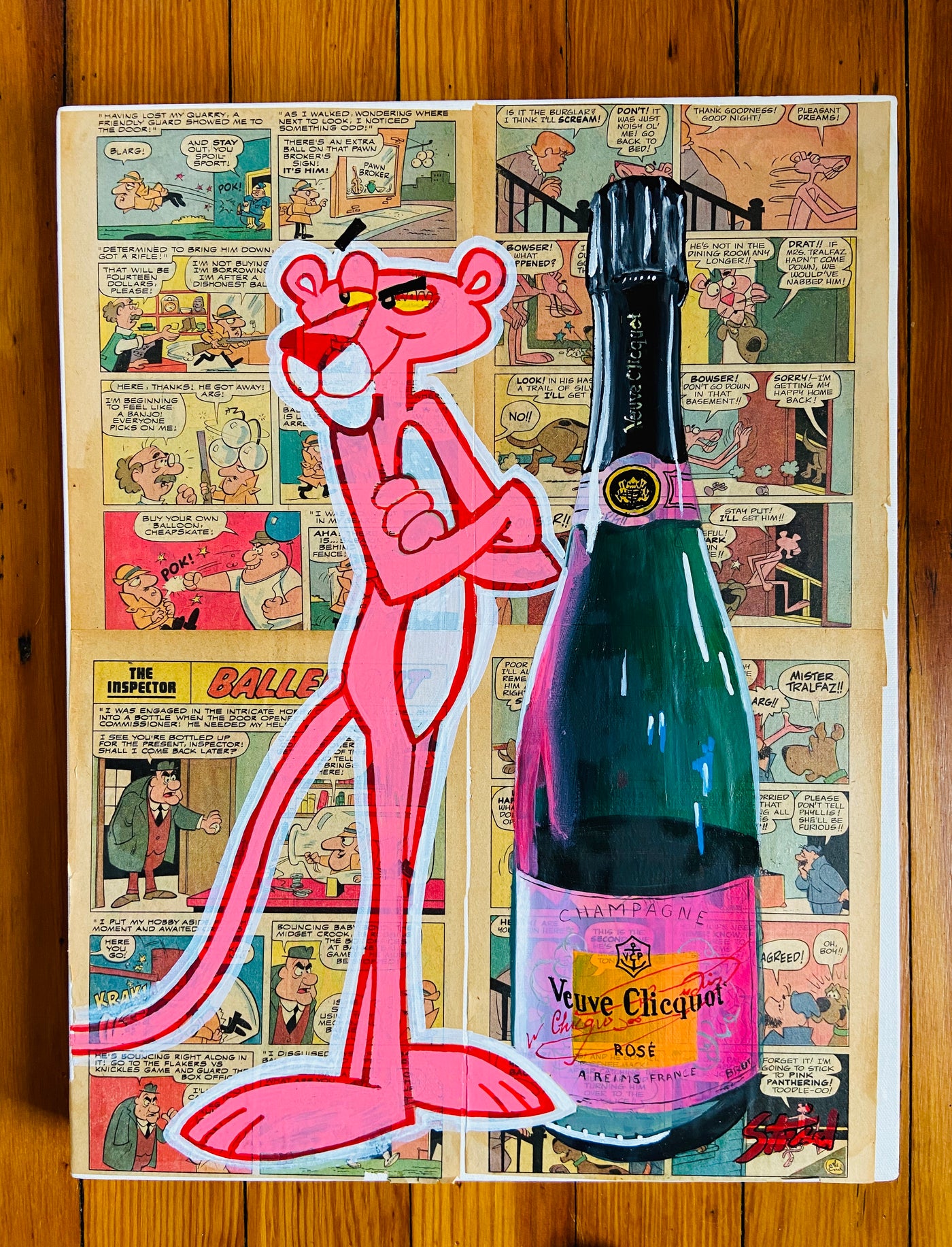 Vintage Champagne Poster: Veuve Clicquot Vintage Print Collection