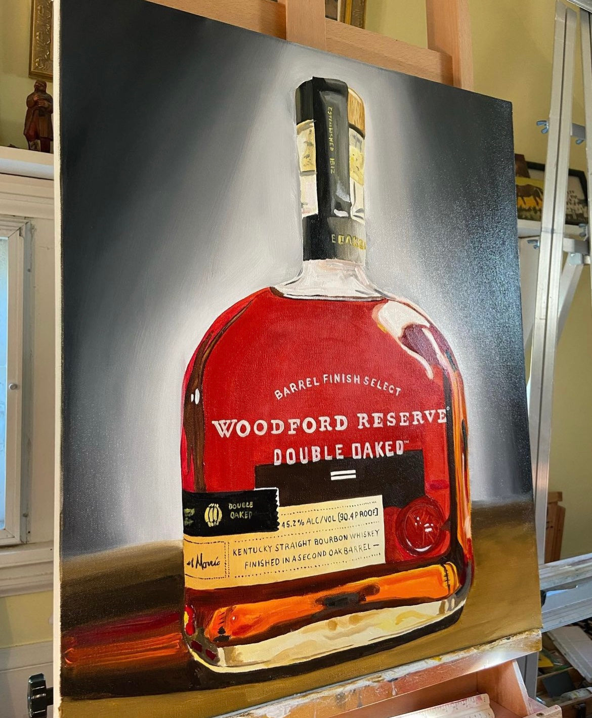 Woodford Reserve Oil Painting