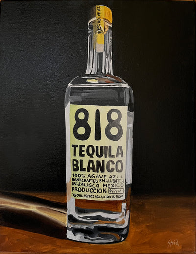 818 Tequila Oil Painting