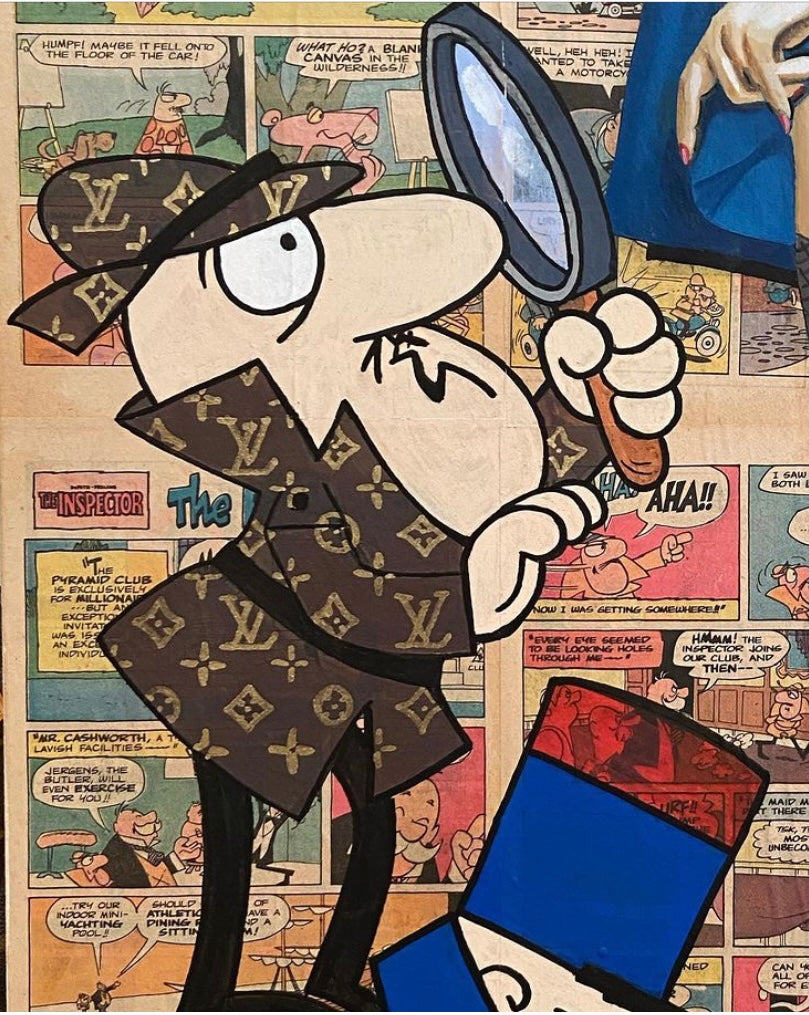 (SOLD) The Inspector By PeterStridArt